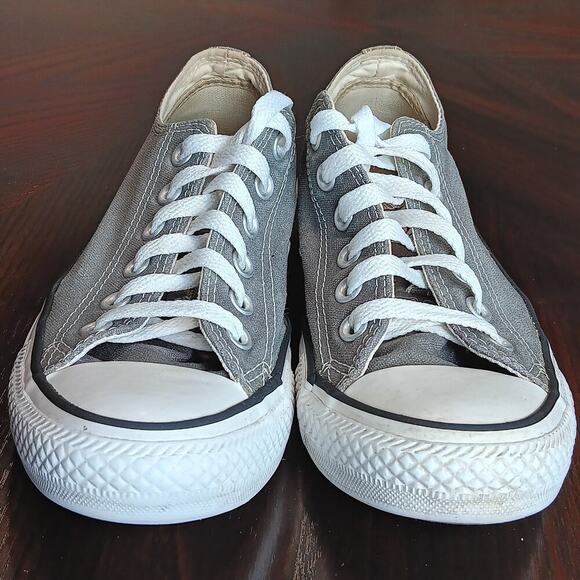 Coverse All-Star Low Canvas Sneakers Womens Size 7 Chuck Taylor Lace Up Shoes - Picture 3 of 10